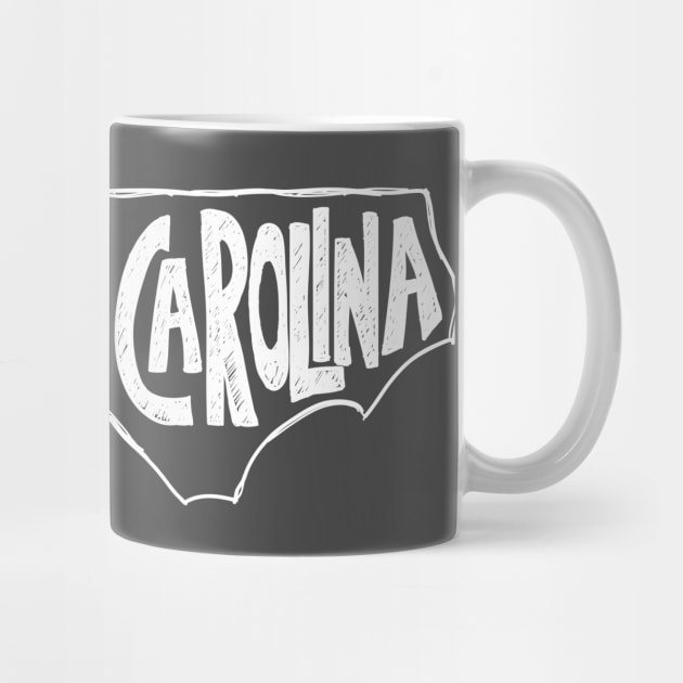 North Carolina (White Graphic) by thefunkysoul